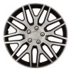 Tapacubos DAKAR NC 15" SILVER&BLACK con tuercas cromadas 3 Tapacubos DAKAR NC 15" SILVER&BLACK con tuercas cromadas