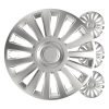 Tapacubos coche 4pcs set Luxury plata 15" COLOR BOX