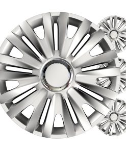 Tapacubos coche 4pcs set Royal plata 16" COLOR BOX