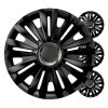 Tapacubos coche 4pcs set Royal negro 14" COLOR BOX