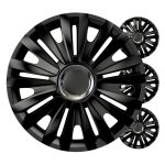 Tapacubos coche 4pcs set Royal negro 14" COLOR BOX