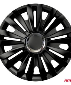 Tapacubos coche 4pcs set Royal negro 15" COLOR BOX