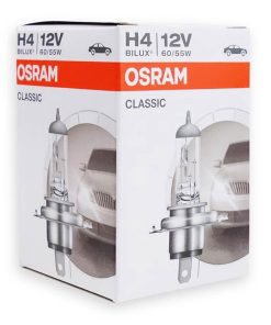 Bombilla Halógena Osram Classic H4 12V 60/55 P43T