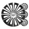 Tapacubos coche 4pcs set Trend negro y plata 16" COLOR BOX 2 Tapacubos coche 4pcs set Trend negro y plata 16" COLOR BOX