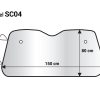 Protector solar para parabrisas - 150x80 cm