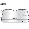 Protector solar para parabrisas - 145x70 cm