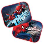 Protectores Solares Laterales 2 unid 44x35 cm SPIDER MAN
