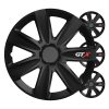 Tapacubos coche 4pcs set GTX negro carbon 17" COLOR BOX