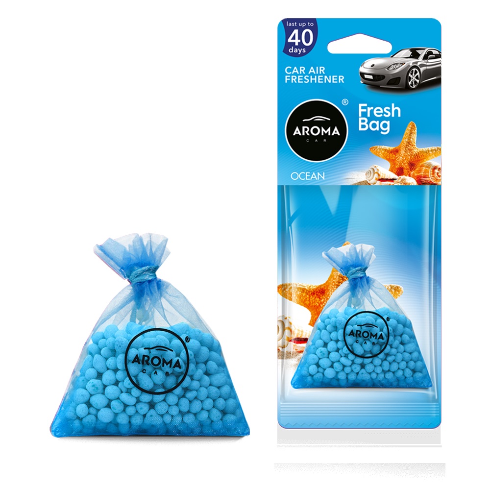 Ambientador gel para coche AROMA FRESH BAG Ocean - NEW - ceramic 1 Ambientador gel para coche AROMA FRESH BAG Ocean - NEW - ceramic