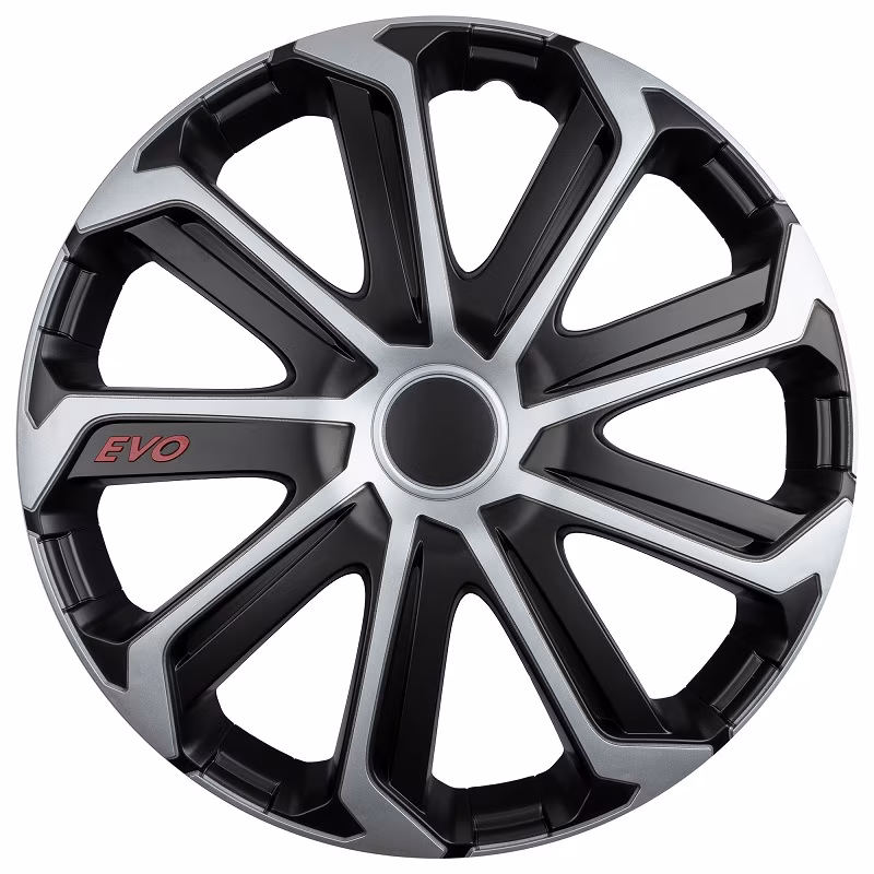 Tapacubos EVO black&silver 16"