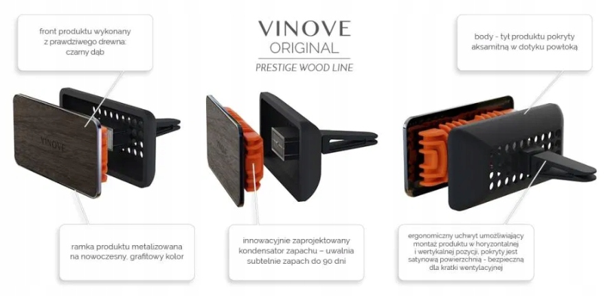 Ambientador de coche VINOVE EVOLUTION LINE SILVERSTONE 2 Ambientador de coche VINOVE EVOLUTION LINE SILVERSTONE