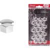 Tapones válvula para llanatas 17 mm- cromados 10 Tapones válvula para llanatas 17 mm- cromados