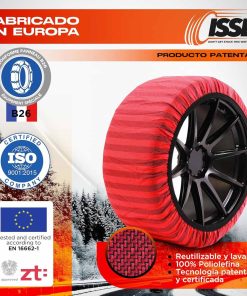 Cadenas de nieve textiles Isse Classic 54 2 ud