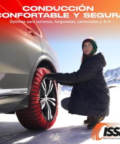 Cadenas de nieve textiles Isse Classic 54 2 ud