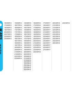 Cadenas de nieve textiles Isse Easysock M 2 ud 11 Cadenas de nieve textiles Isse Easysock M 2 ud
