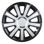 Tapacubos FLASH 14" Negro&Plata
