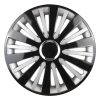 Tapacubos FALCON 14" Negro&Plata