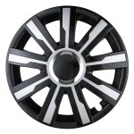 Tapacubos MIRAGE 14" Negro&Plata