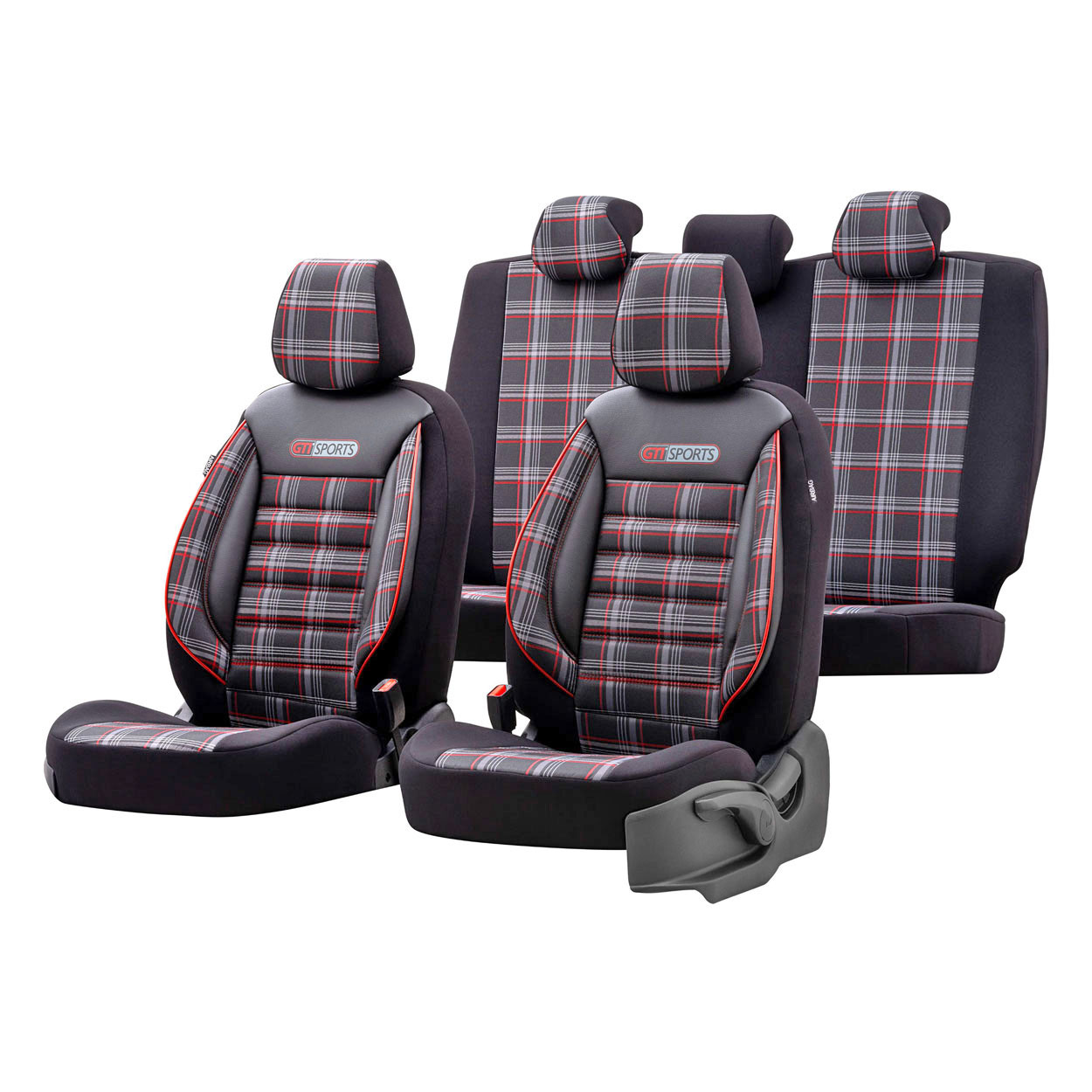 Juego de fundas para asientos de coche OTOM GTI SPORT 801 11 Juego de fundas para asientos de coche OTOM GTI SPORT 801