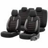 Juego de fundas para asientos de coche OTOM LIMITED 101 BLACK/RED 3-ZIP