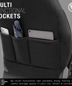 Juego de fundas para asientos de coche OTOM LIMITED 102 BLACK/GREY 3-ZIP