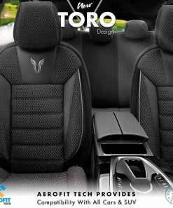 Juego de fundas para asientos de coche OTOM TORO 902 BLACK/SMOKED NZ