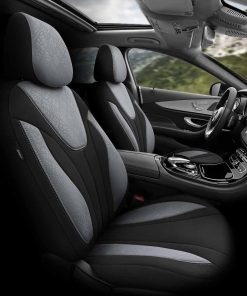 Juego de fundas para asientos de coche OTOM RUBY 1202 GREY/BLACK 3-ZIP