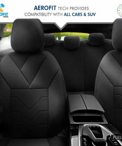 Juego de fundas para asientos de coche OTOM TEMPO 1501 BLACK NZ