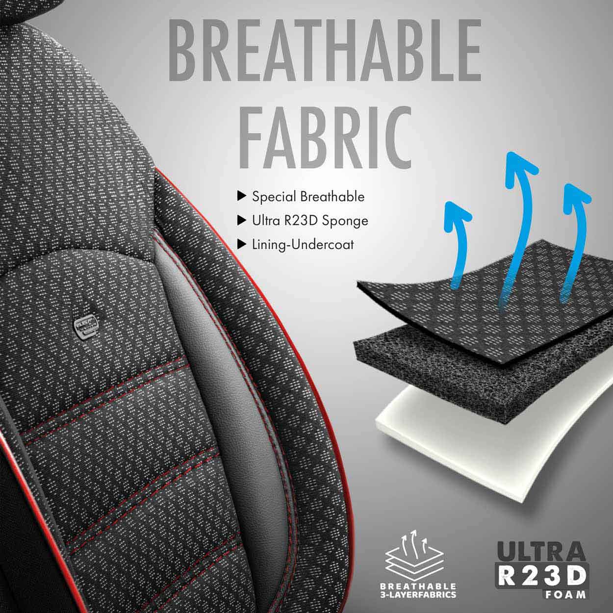 Juego de fundas para asientos de coche OTOM SPORT PLUS 102 10 Juego de fundas para asientos de coche OTOM SPORT PLUS 102