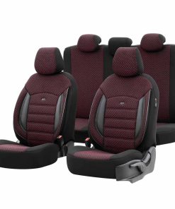 Juego de fundas para asientos de coche OTOM SPORT PLUS 103 BURGUNDY NZ