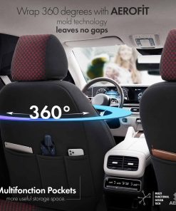 Juego de fundas para asientos de coche OTOM SPORT PLUS 103 BURGUNDY NZ