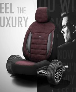 Juego de fundas para asientos de coche OTOM SPORT PLUS 103 BURGUNDY NZ
