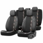 Juego de fundas para asientos de coche OTOM HORIZON 1805 ORANGE 3-ZIP