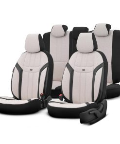 Juego de fundas para asientos de coche OTOM  SWAN 503 BEIGE 3-ZIP