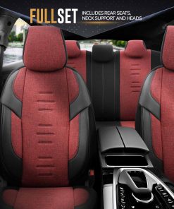 Juego de fundas para asientos de coche OTOM THRONE 103 RED 3-ZIP