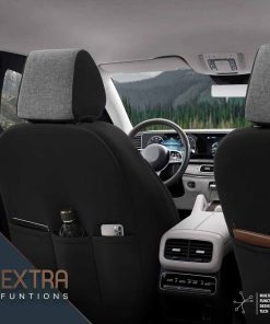 Juego de fundas para asientos de coche OTOM VOYAGER 102 SMOKED 3-ZIP