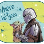 Protectores Solares Laterales 2 unid 44x35 cm The Mandalorian