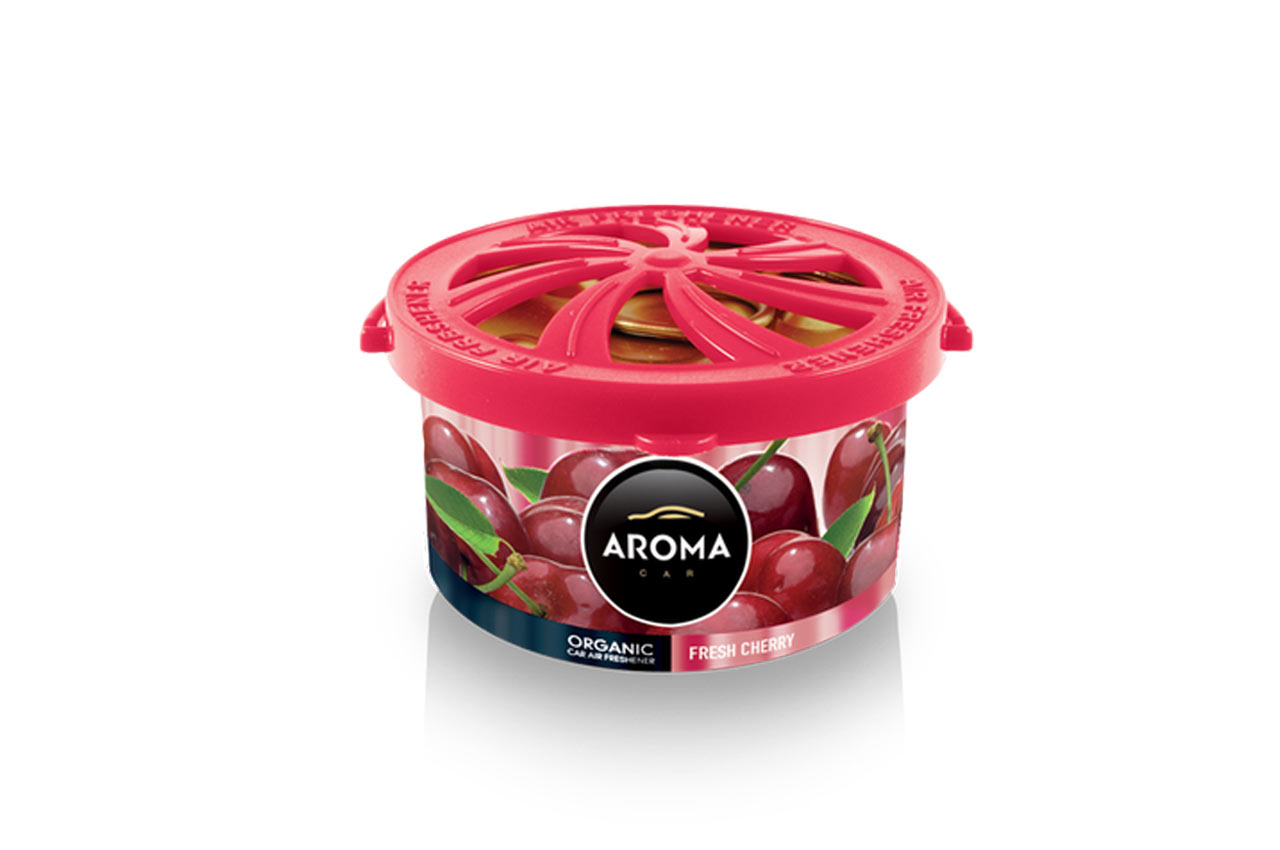 Ambientador para coche AROMA ORGANIC Cherry (Cereza) 1 Ambientador para coche AROMA ORGANIC Cherry (Cereza)
