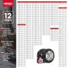 Cadenas de Nieve 12 mm KN-60