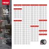 Cadenas para Nieve 16 mm 4x4 KB-220 AMIO-02118