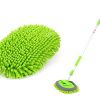Cepillo telescópico para Lavado de coche con conector de agua 145-247cm AMIO-02399