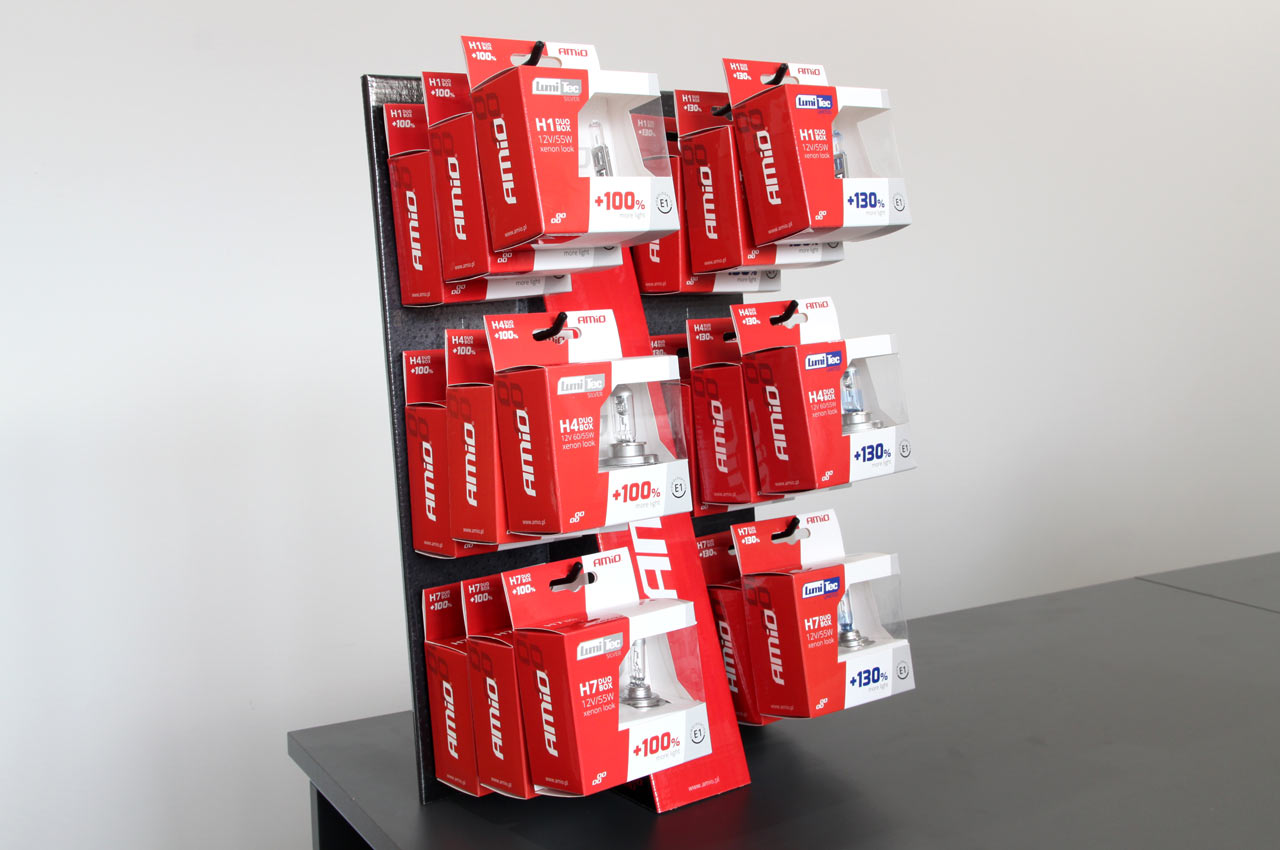 Kit LumiTec 18 unid + Expositor 2 Kit LumiTec 18 unid + Expositor