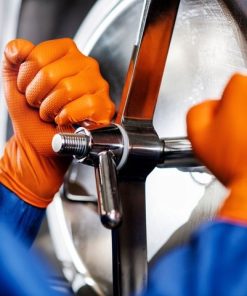 Guantes de nitrilo GoGrip naranja talla L, 50 uds. 11 Guantes de nitrilo GoGrip naranja talla L, 50 uds.