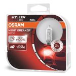 Bombilla Halógena Osram H7 12V NIGHT BREAKER SILVER +100% / 2 unid.