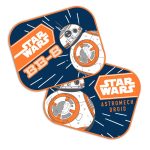 Protectores Solares Laterales 2 unid 44x35 cm STAR WARS BB8