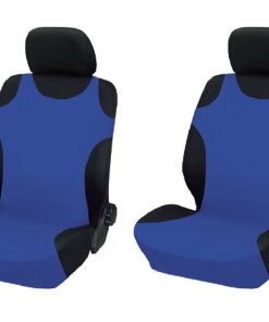 Covertor para asiento de coche "Shirts" azul, 2 unid.