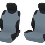 Covertor para asiento de coche "Shirts" gris, 2 unid.