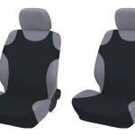 Covertor para asiento de coche "Shirts" negro, 2 unid.