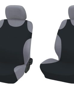 Covertor para asiento de coche "Shirts" negro, 2 unid.