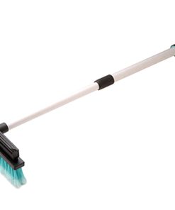 Cepillo & Rasqueta de Silicona para Lavado de Coche con Mando Telescópico Aluminio